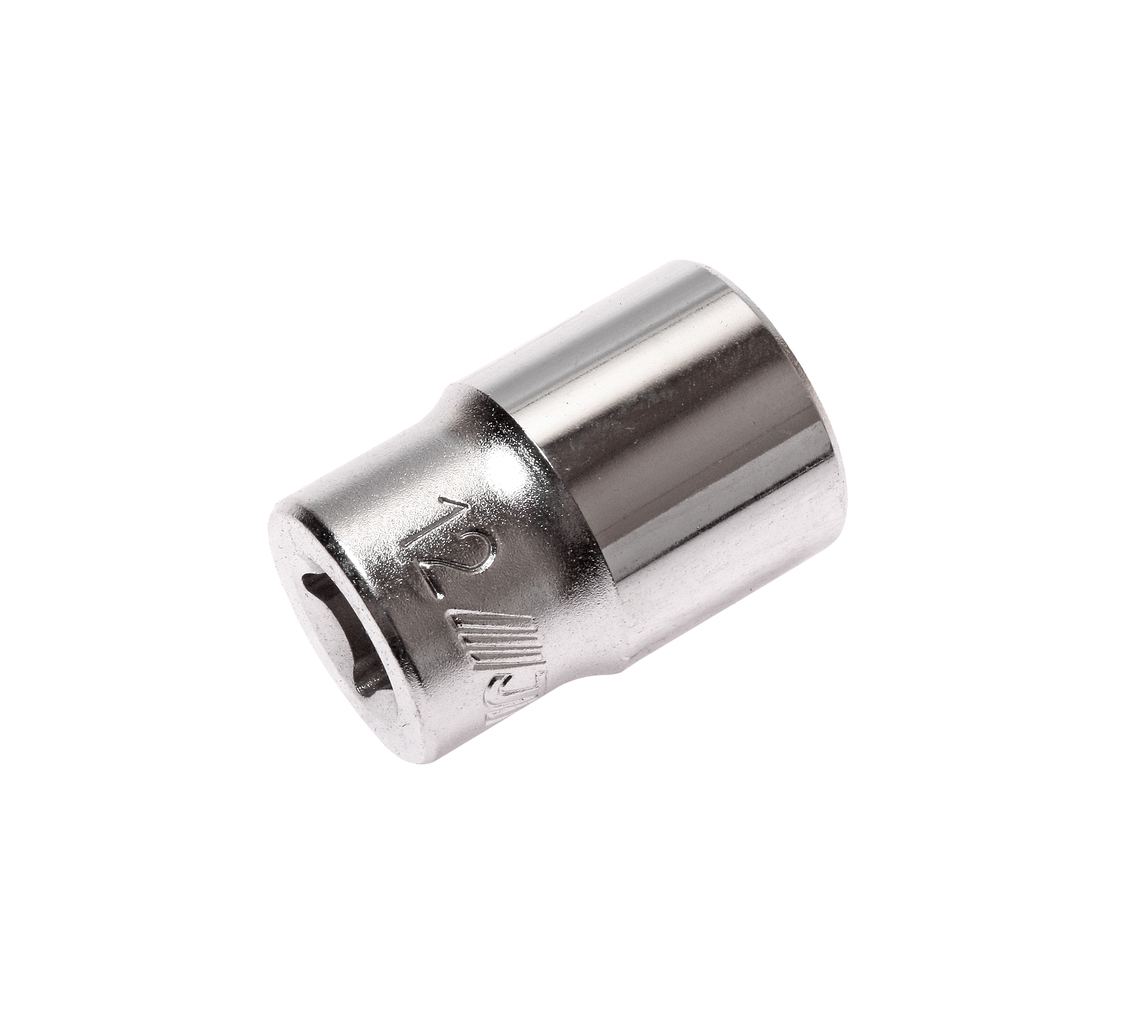 Головка торцевая 1/4" 12мм L=25мм JTC Головка торцевая 1/4" 12мм L=25мм JTC