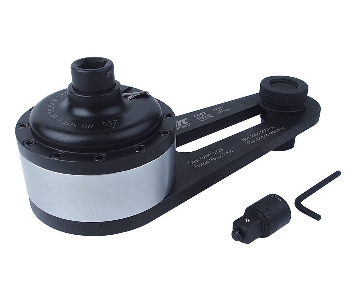 Мультипликатор 3/4"F x 1 1/2"M для усиления крутящего момента до 4500Нм JTC